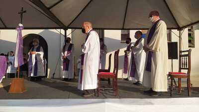 Missa de 7Âº dia de falecimento do Padre Aleixo foi presidida pelo Bispo Dom Amilton